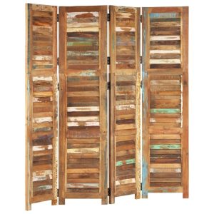Corsicana Room Divider 168 cm Solid Wood Reclaimed