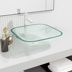 Basin Glass 42x42x14 cm