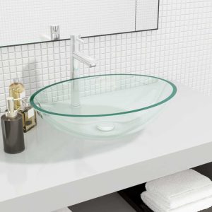Basin Glass 50x37x14 cm