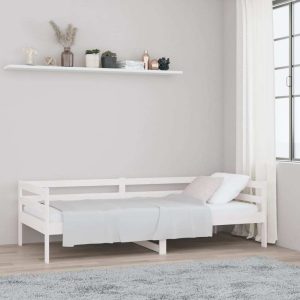 Wepar Day Bed 92x187 cm Single Bed Size Solid Wood Pine