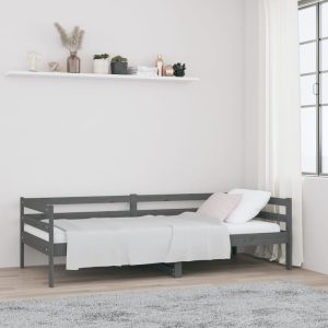 Wepar Day Bed 92x187 cm Single Bed Size Solid Wood Pine