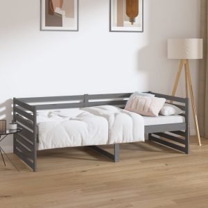 Brownsburg Day Bed 92x187 cm Single Bed Size Solid Wood Pine