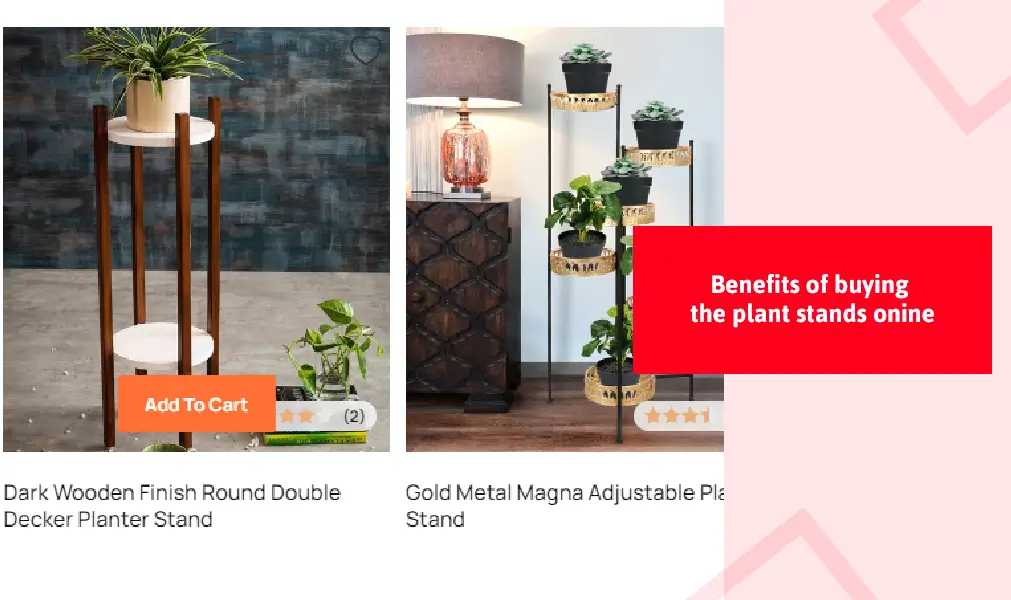 Benefits Of Buying The Plant Stands Online