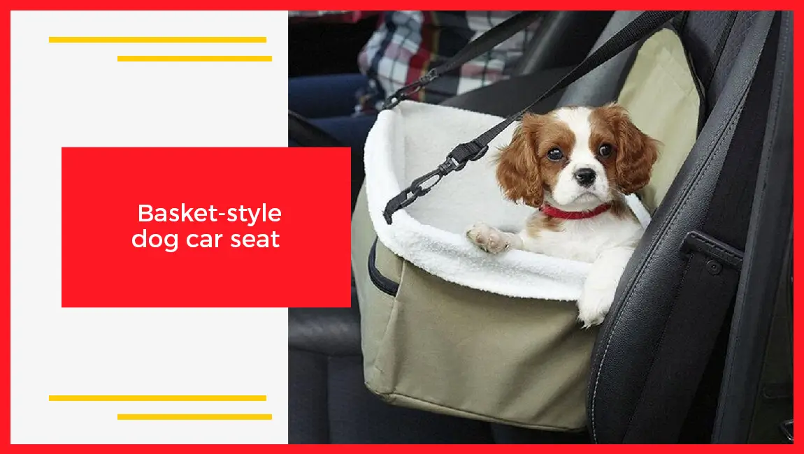 Basket Style Dog Car Seat