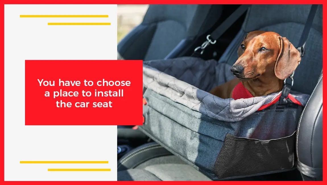 You Have To Choose A Place To Install The Car Seat