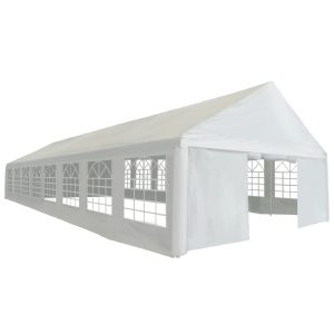 Party Tent PE 6x16 m White