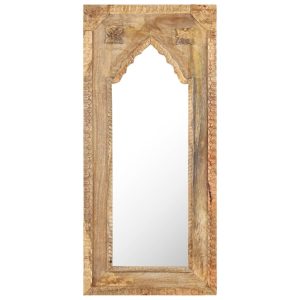 Mirror 50x3x110 cm Solid Mango Wood