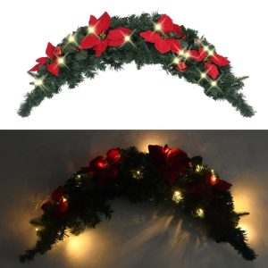 Christmas Arch with LED Lights 90 cm PVC