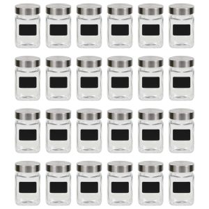 Storage Jars with Sticker 300 ml