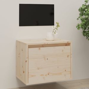 Wall Cabinet 45x30x35 cm Solid Wood Pine