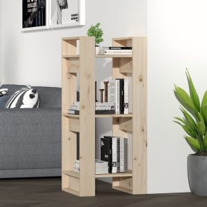 Dale Book Cabinet/Room Divider 41x35x91 cm Solid Wood Pine