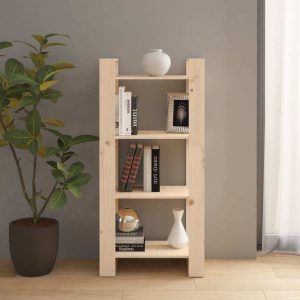 Glossop Book Cabinet/Room Divider 60x35x125 cm Solid Wood