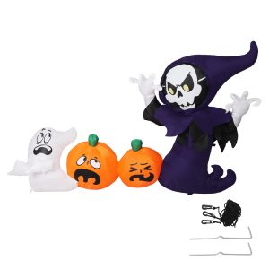 Halloween Inflatables LED Lights Blow Up Party Outdoor Yard Decorations