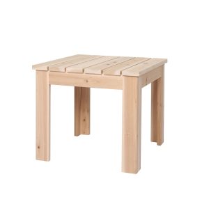 Wooden Side Table Outdoor Furniture Coffee Patio Desk Indoor Garden Camp