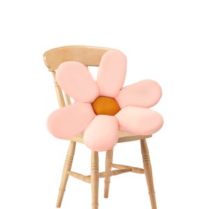 Daisy Flower Shape Cushion Soft Leaning Bedside Pad Floor Plush Pillow Home Decor