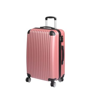 Luggage Suitcase Code Lock Hard Shell Travel Carry Bag Trolley