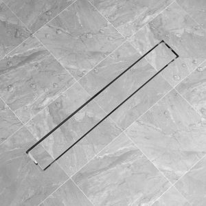 Linear Shower Drain 830x140 mm Stainless Steel