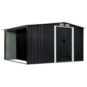 Garden Shed with Sliding Doors