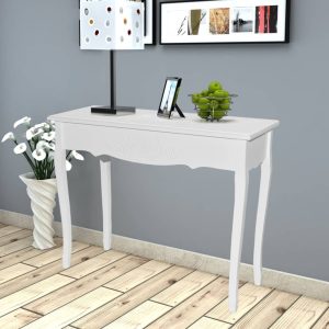 Dressing Console Table White