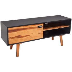 Duval TV Cabinet 120x35x50 cm Solid Acacia Wood
