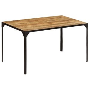 Dining Table 140x80x76 cm Solid Mango Wood