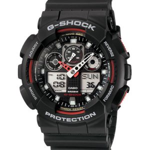 Casio G-Shock Mens Watch GA-100-1A4 GA-100-1A4DR