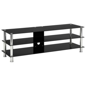 Dentsville TV Stand Tempered Glass