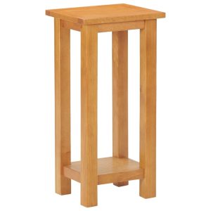 Canyon Side Table 27x24x55 cm Solid Oak Wood