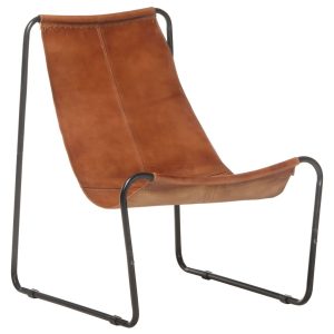 Relaxing Chair Real Leather