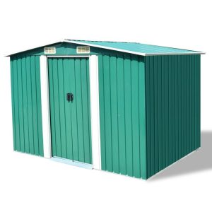 Garden Storage Shed Metal 257x205x178 cm