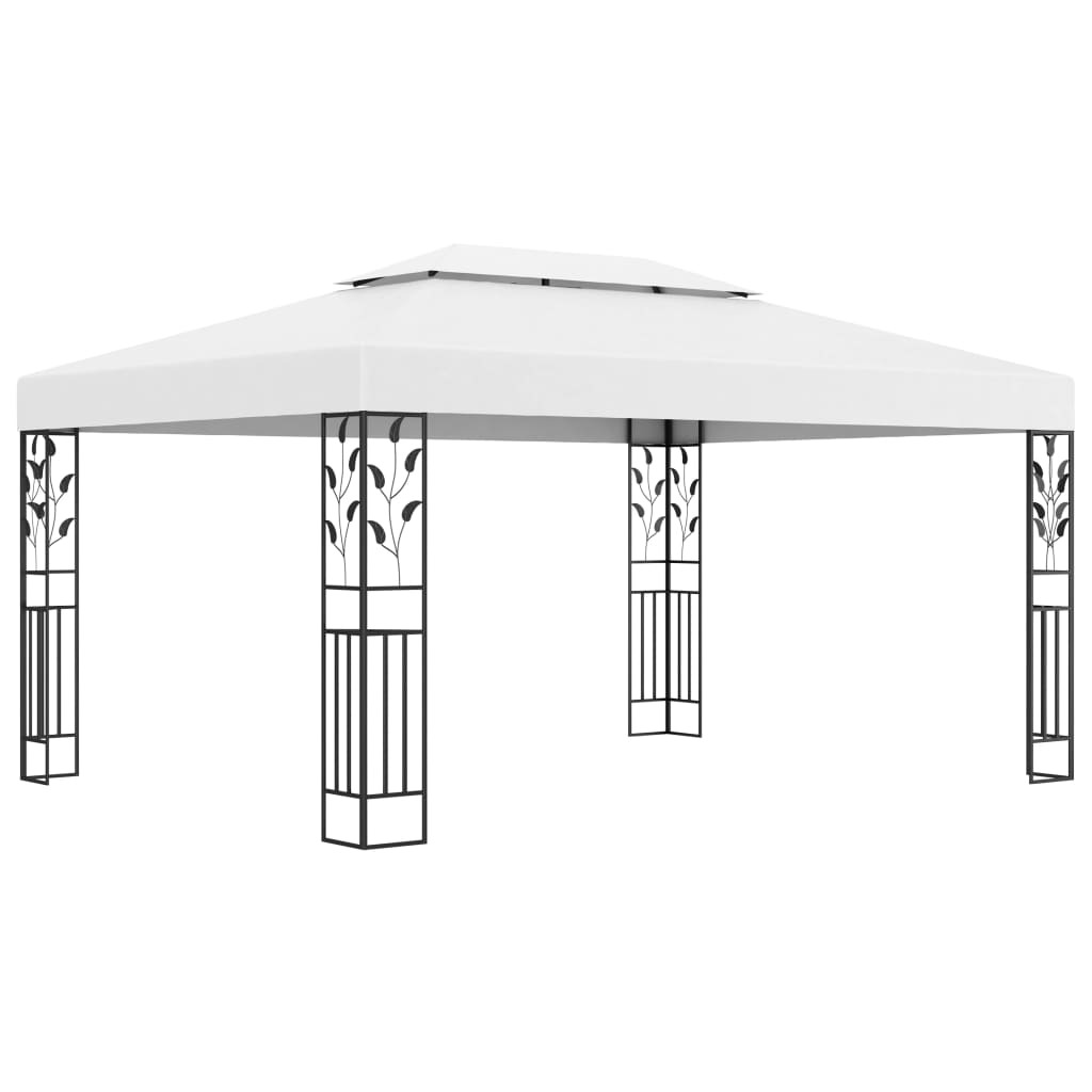 Gazebo with Double Roof 3x4 m - Shopy Store