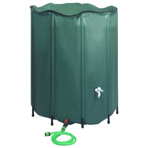 Collapsible Rain Water Tank with Spigot