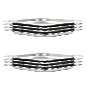 Gastronorm Containers 8 pcs GN Stainless Steel
