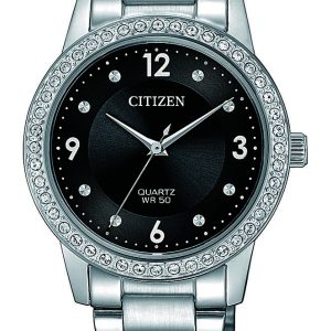Citizen Womens Swarovski Dress Wrist Watch EL3090-81H