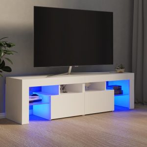 Brooklyn TV Cabinet with LED Lights 140x36.5x40 cm