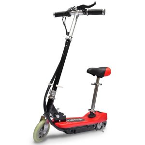Electric Scooter with Seat 120 W Red