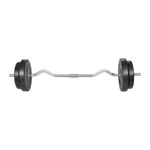 Curl Barbell with Plates