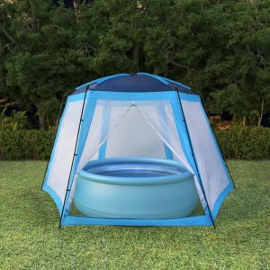 Pool Tent Fabric Blue