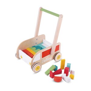 Classic World Delivery Baby Walker W Blocks