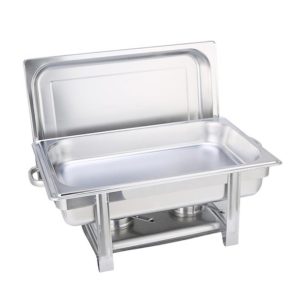 Single Tray Stainless Steel Chafing Catering Dish Food Warmer