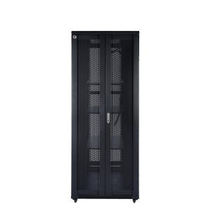 800mm Wide x 1000mm Deep Server Rack with Bi-Fold Mesh Doors