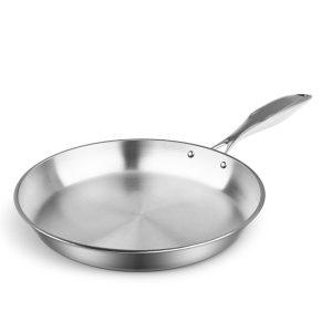 Stainless Steel Fry Pan 36cm Frying Pan Top Grade Induction Cooking FryPan