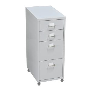 4 Tiers Steel Orgainer Metal File Cabinet With Drawers Office Furniture