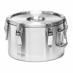 10L 304 Stainless Steel Insulated Food Carrier Warmer Container