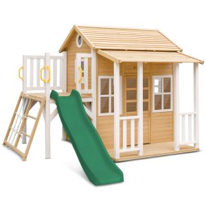 Kids Finley Cubby House with 1.8m Slide