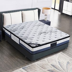 Augusta Mattress Latex Pillow Top Pocket Spring Foam Medium Firm Bed