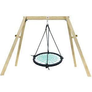 Oakley Swing Set with 120cm Spidey Web Swing