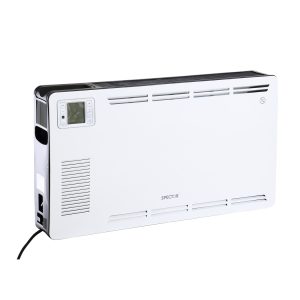 2200W Metal Portable Electric Panel Heater Convection Panel Timer White