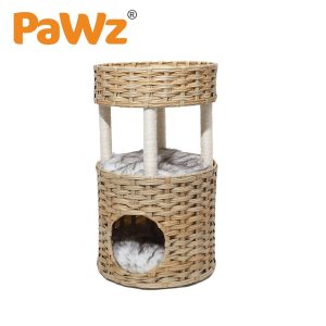 Pet Cat Bed Puppy House Sleeping Nest Calming Cushion Washable Non-toxic