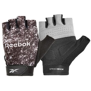 Reebok Womens Fitness Gloves - Black & White